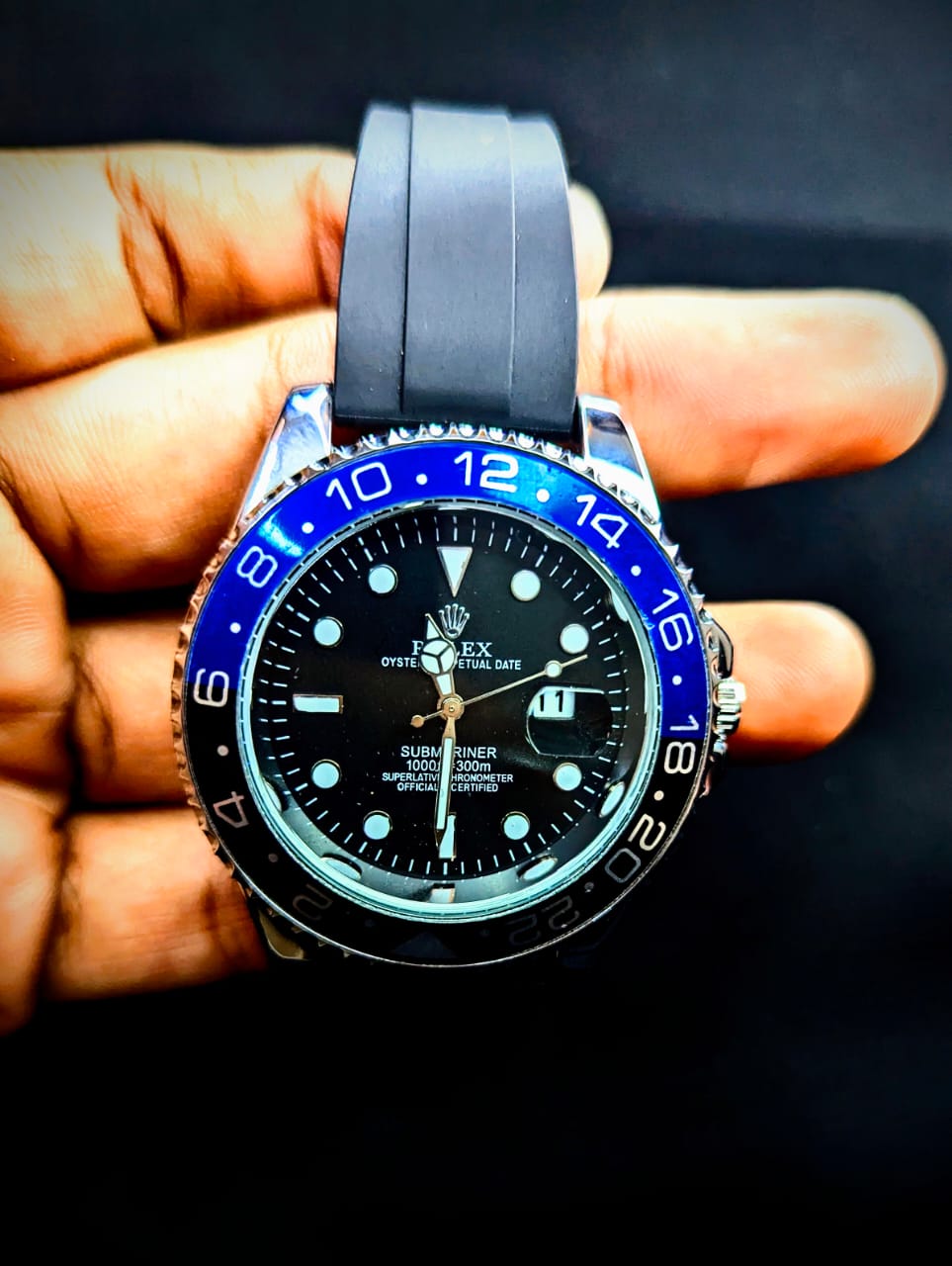 Rolex Submariner Date (Black & Blue) - Huizen