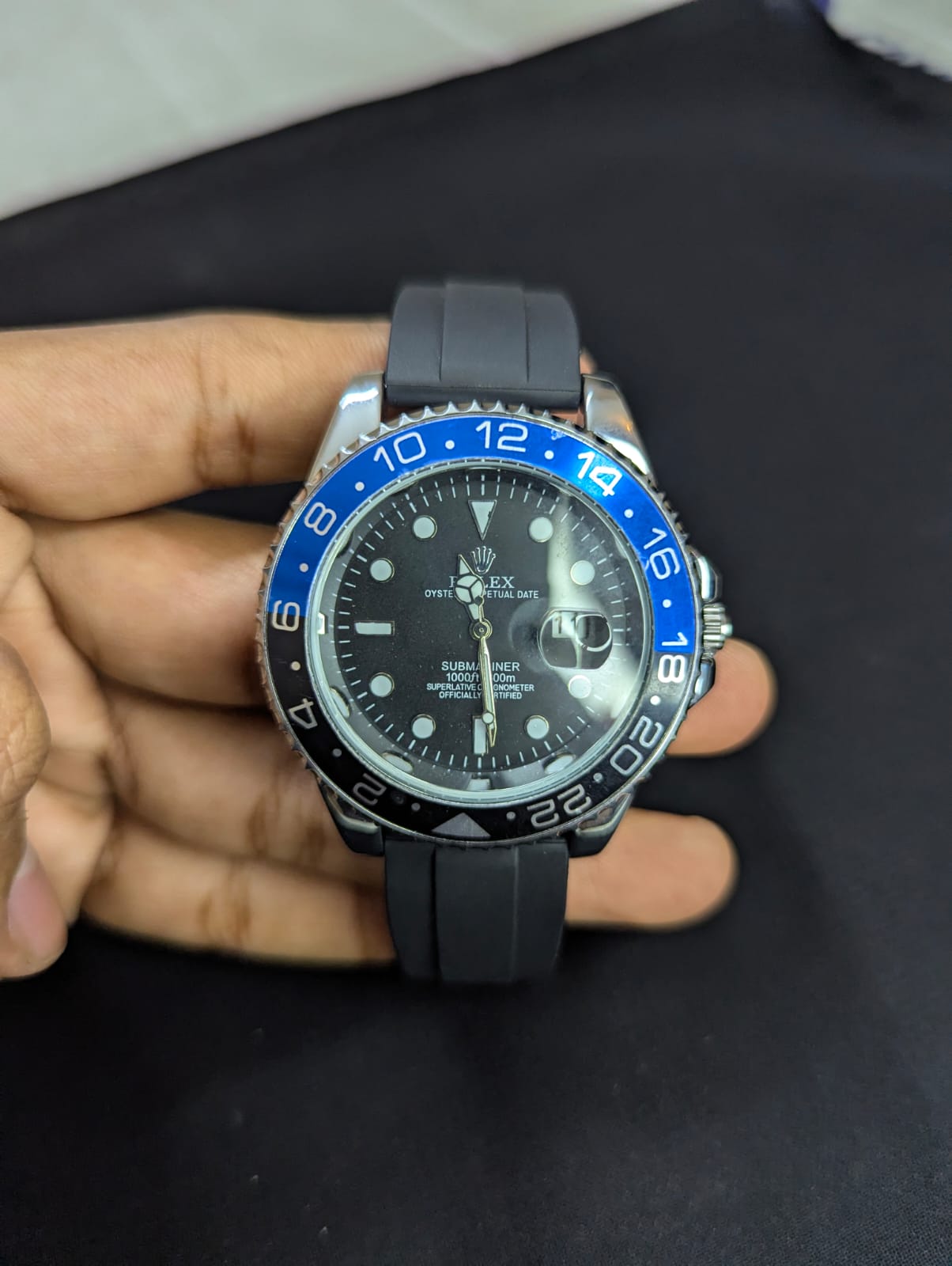 Rolex Submariner Date (Black & Blue) - Huizen