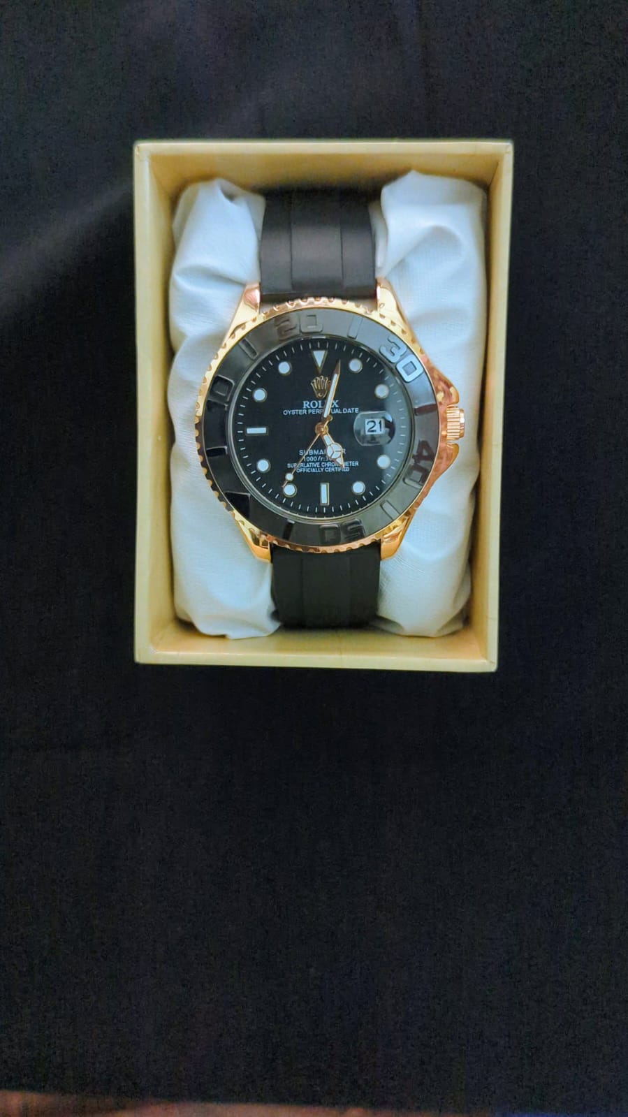 Rolex Submarina Date (Black & Gold) - Huizen