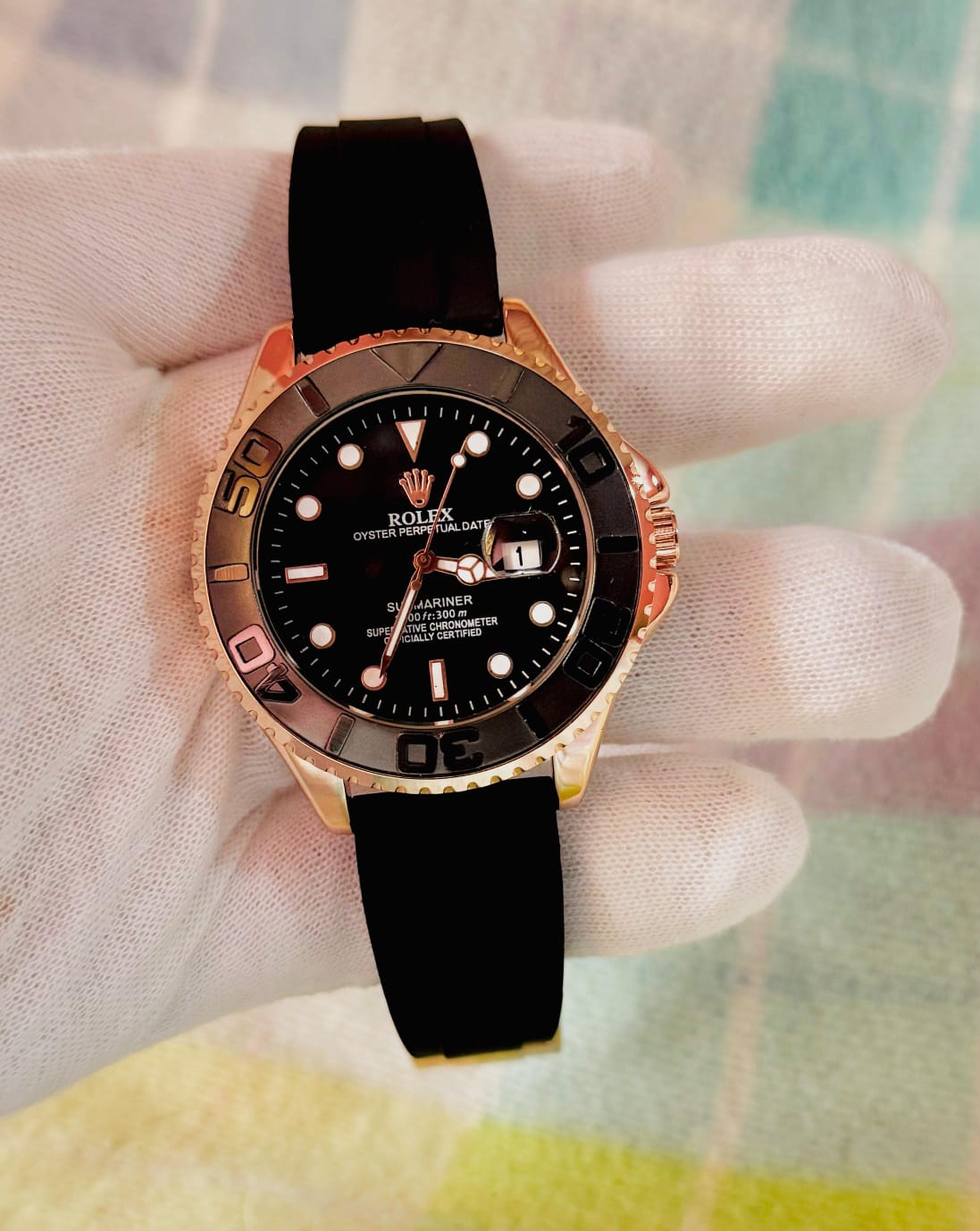 Rolex Submarina Date (Black & Gold) - Huizen