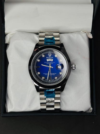 Blue Rolex Day Date
