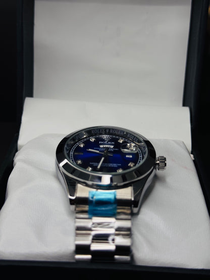 Blue Rolex Day Date